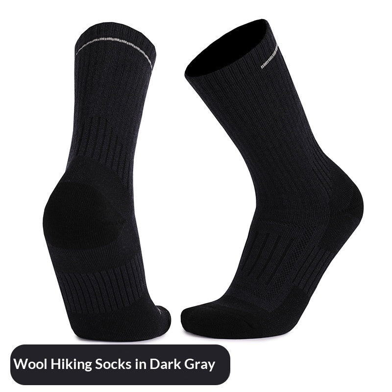 Men's Socks Wool Outdoor Non-slip Wear-resistant Sweat-absorbent Breathable