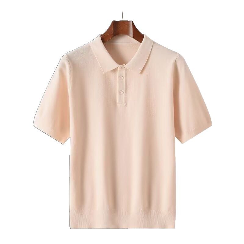 Polo Shirt Men's Short-sleeved Business Casual Bottoming Sweater