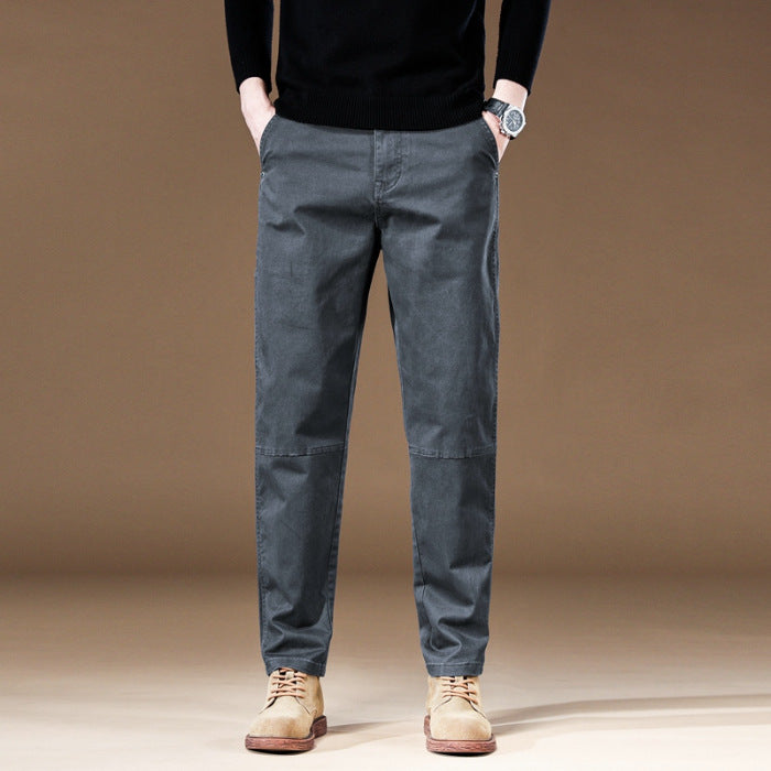 Casual Retro All-matching Pants Male