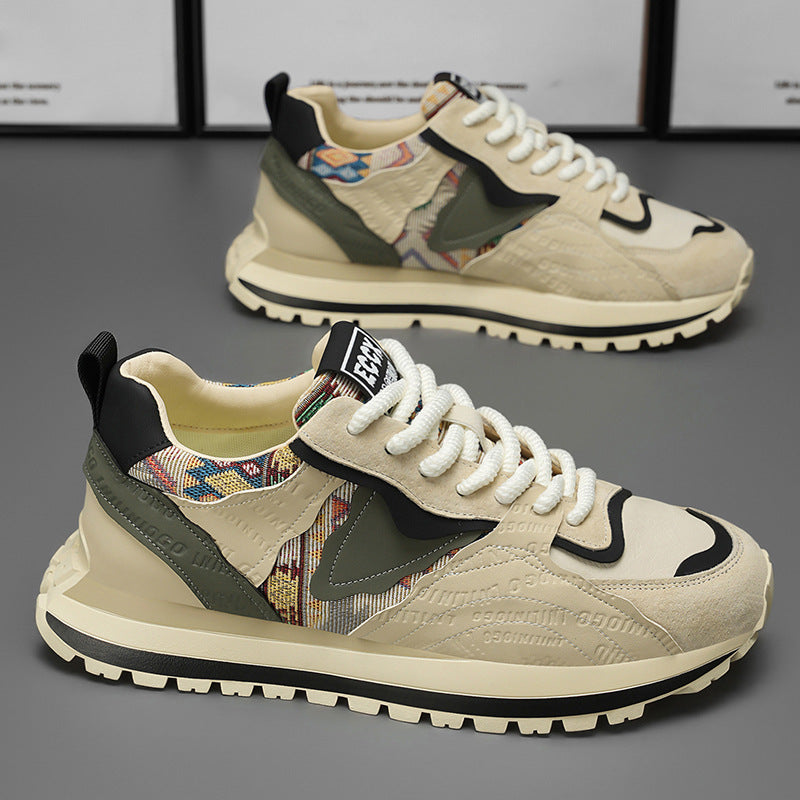 Trendy Casual Versatile Chunky-soled Non-slip Sneakers