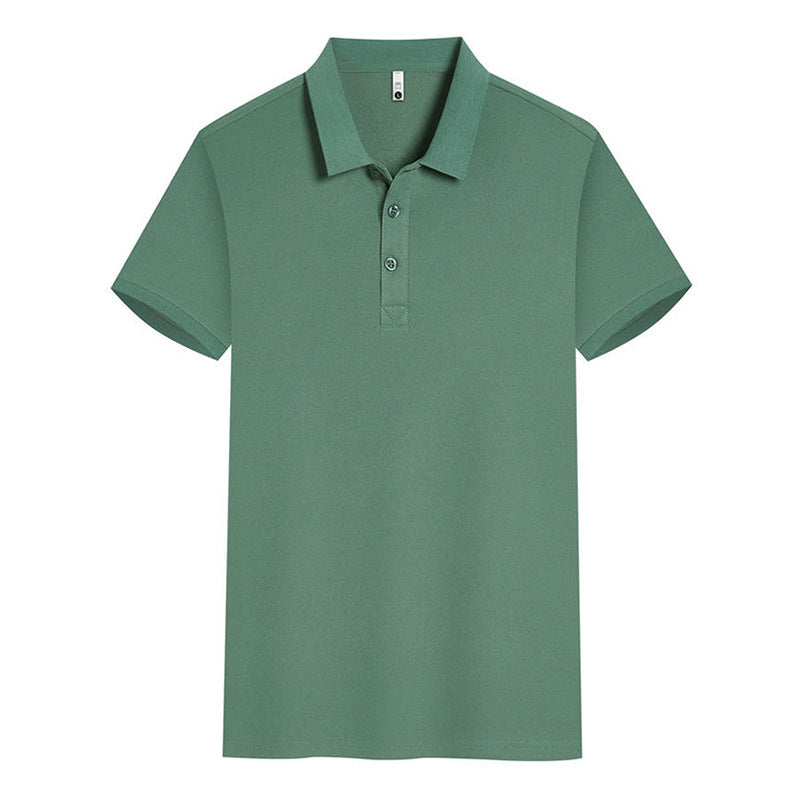 Work Clothes Lapel Short Sleeve