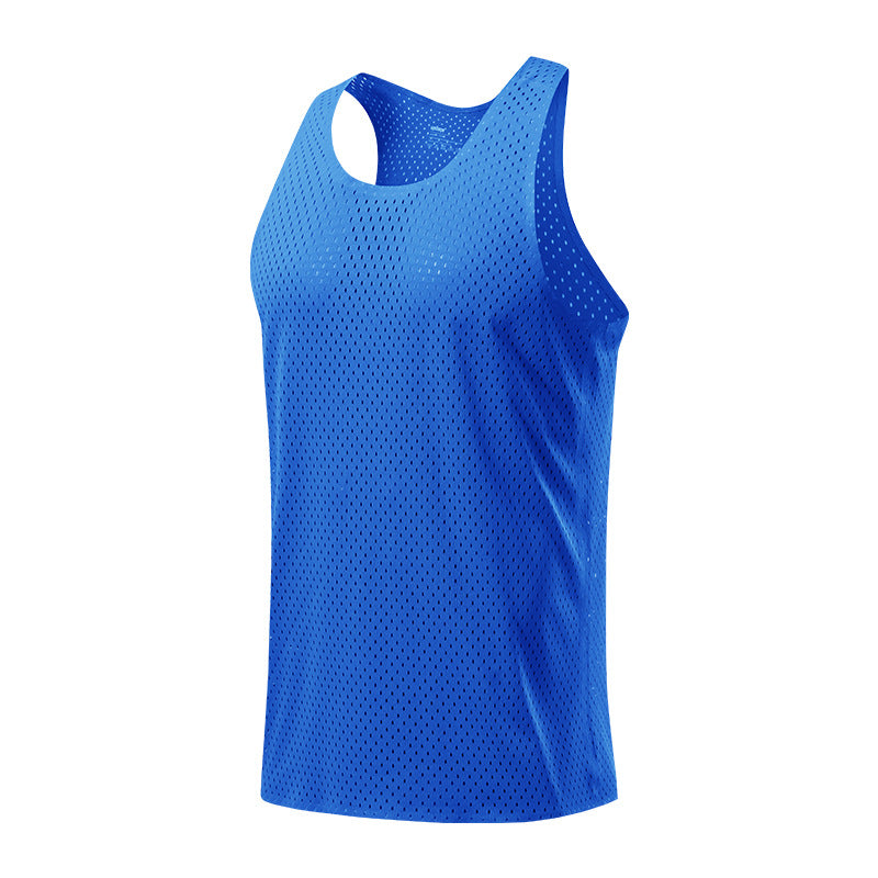 Men's Solid Color Outdoor Quick-drying Breathable Sleeveless Vest