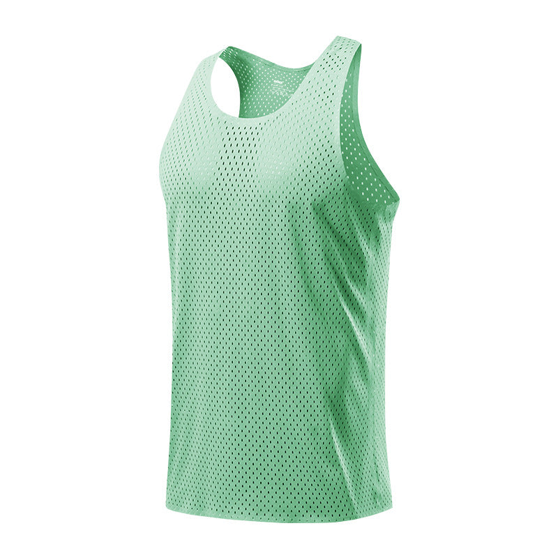Men's Solid Color Outdoor Quick-drying Breathable Sleeveless Vest