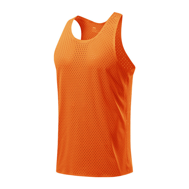 Men's Solid Color Outdoor Quick-drying Breathable Sleeveless Vest