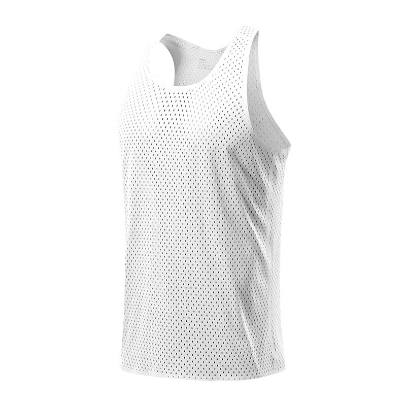 Men's Solid Color Outdoor Quick-drying Breathable Sleeveless Vest
