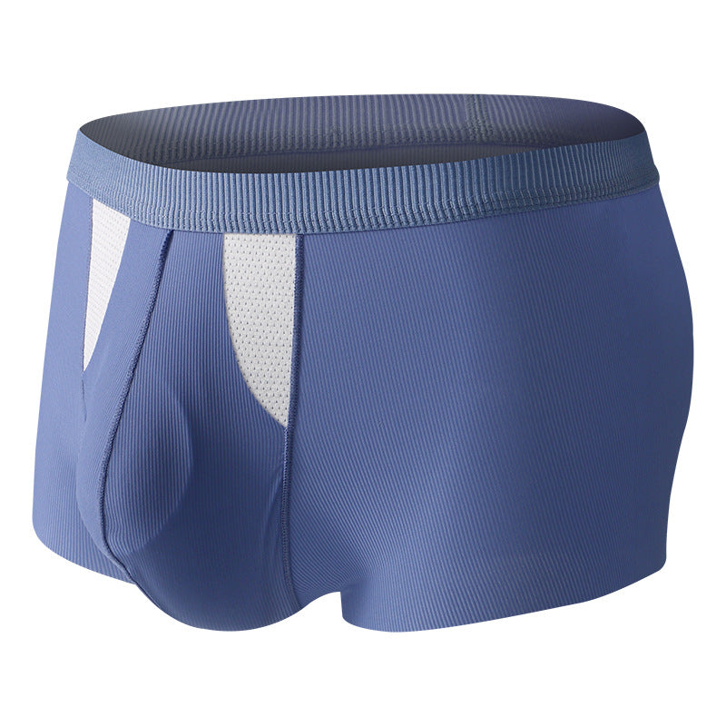 Ice Silk Underwear Double-layer Hole Bag Dry Wet Separation