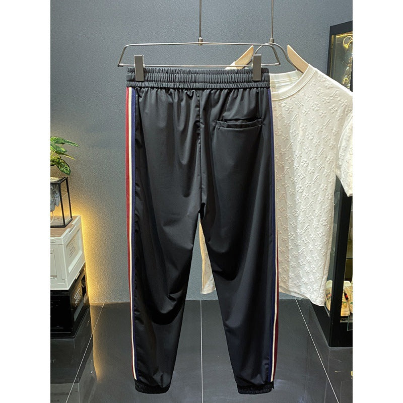 Ice Silk Leggings Men's Summer Ultra-thin Quick-drying Size: M - 4XL