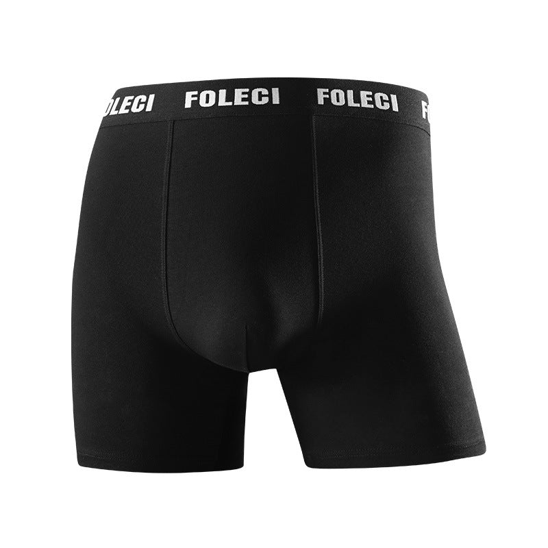 Men's Lengthened Sports Underwear Anti-wear Leg Four Corners