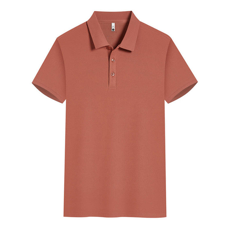 Work Clothes Lapel Short Sleeve