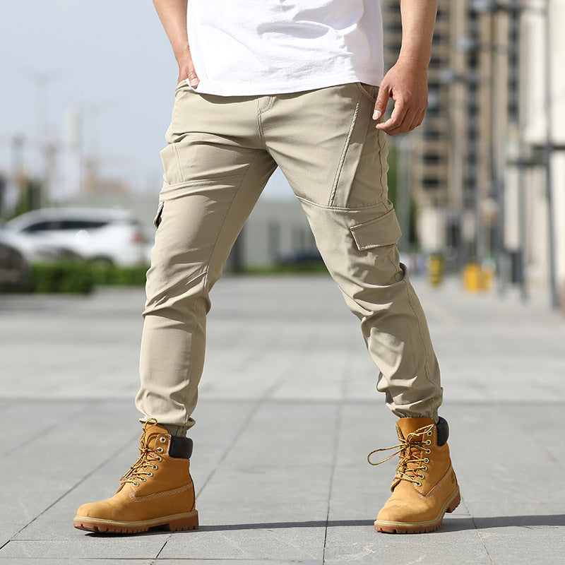Men's Multi-pocket Cargo Pants Casual Sports Trousers Size: S - 3XL