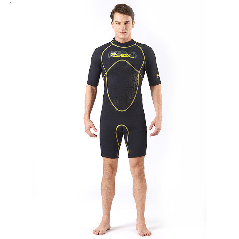 Back Zipper High-quality Fabric Surfing Suit Size: S - 3XL