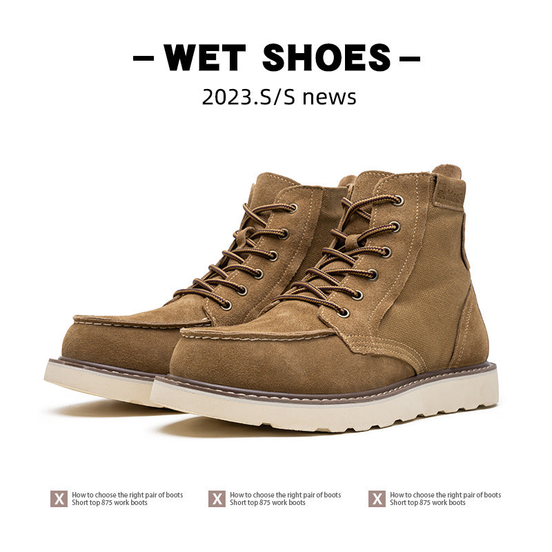 New Vintage Martin Boots American-style Ankle Boots