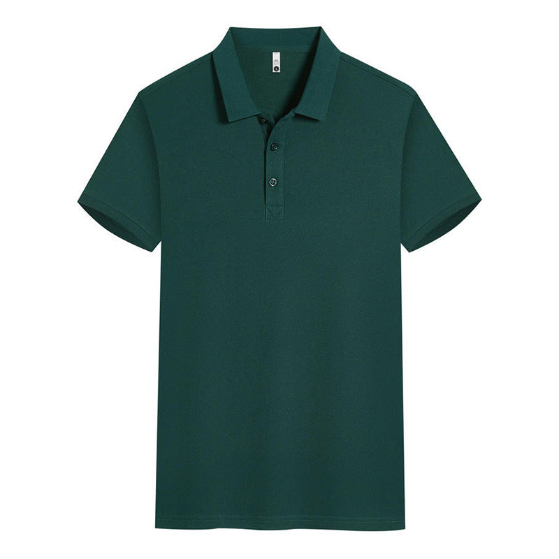 Work Clothes Lapel Short Sleeve