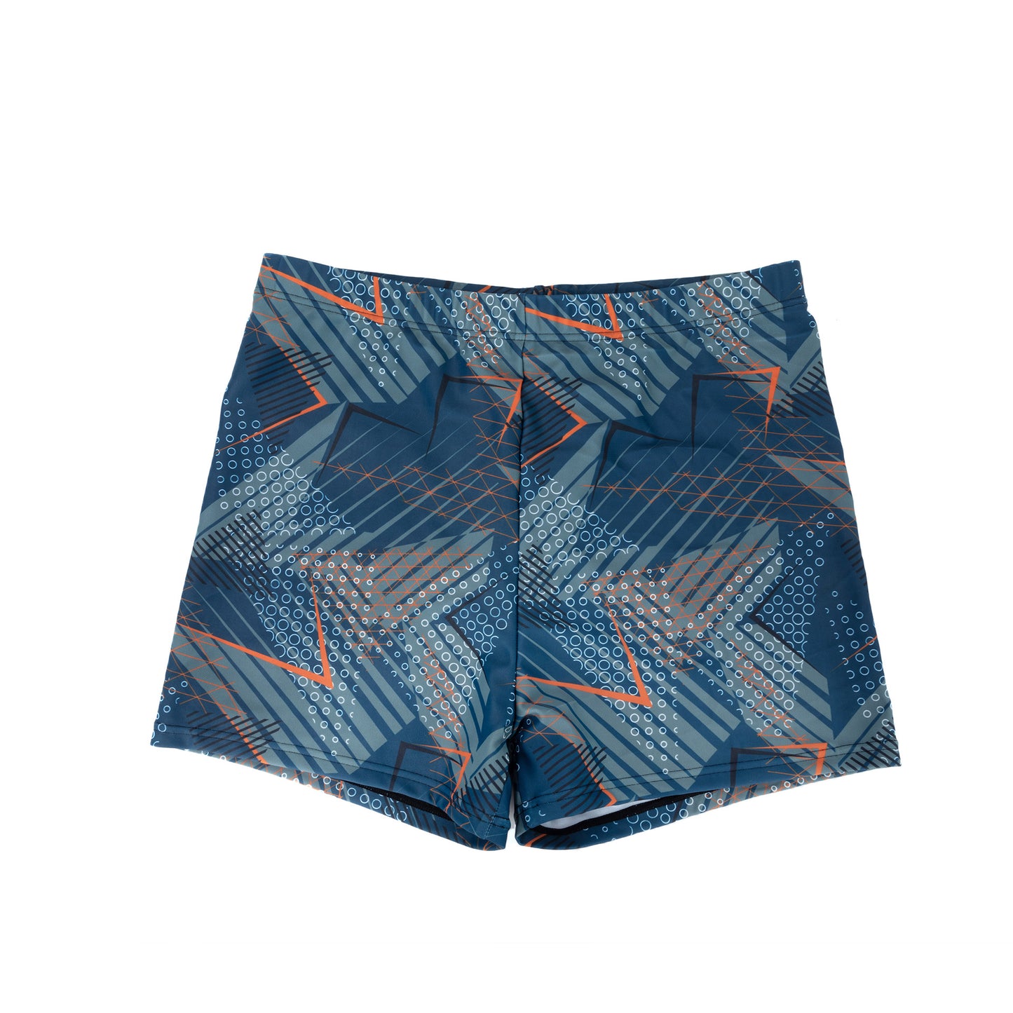 Printing High Elasticity Boxer Plus Size Beach Swim Trunks, Sizes L to 4XL
