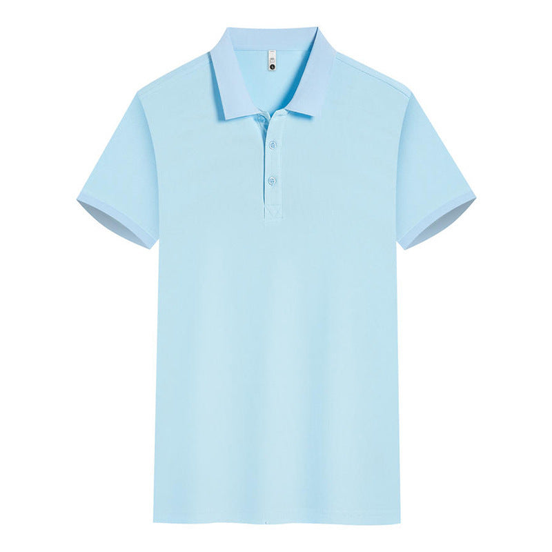 Work Clothes Lapel Short Sleeve