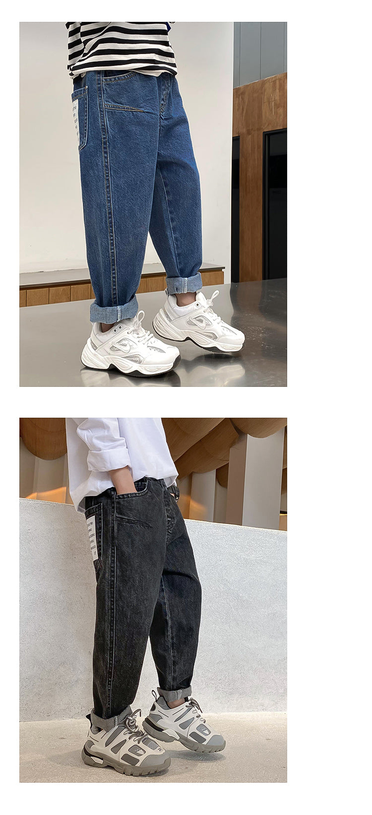 Boys' Jeans Trousers New Children's Clothing, Big Children's Pants