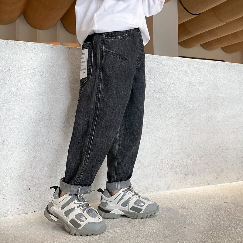 Boys' Jeans Trousers New Children's Clothing, Big Children's Pants