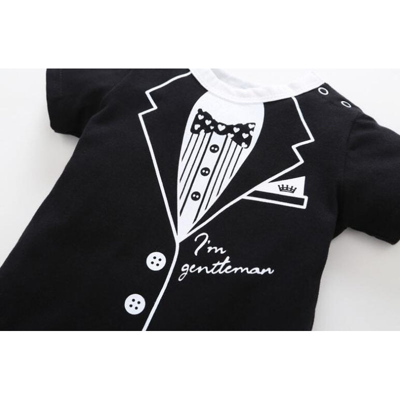 Summer Baby'S Clothing Triangle Khaki Jumpsuit Jumpsuit Climbing Suit Cotton Pattern