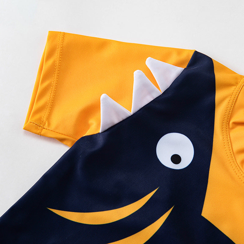 Children's Swimwear Boys Baby Sunscreen Quick-Drying Small, Medium And Big Kids Split Seaside Beach Swimwear