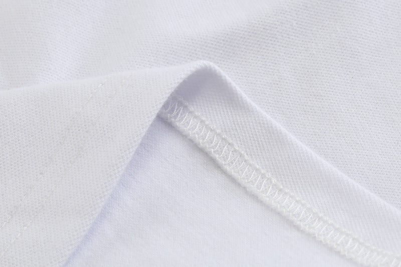 Kids Contrast Check Lapel Short Sleeve Shirt