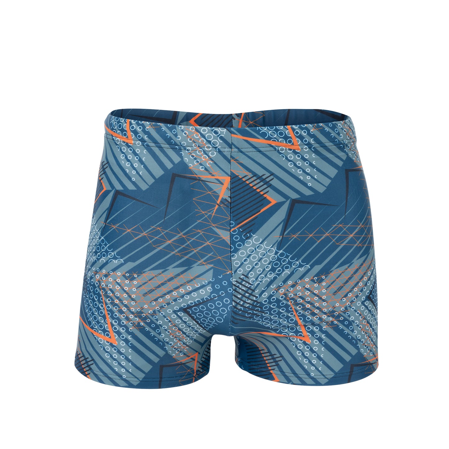 Printing High Elasticity Boxer Plus Size Beach Swim Trunks, Sizes L to 4XL