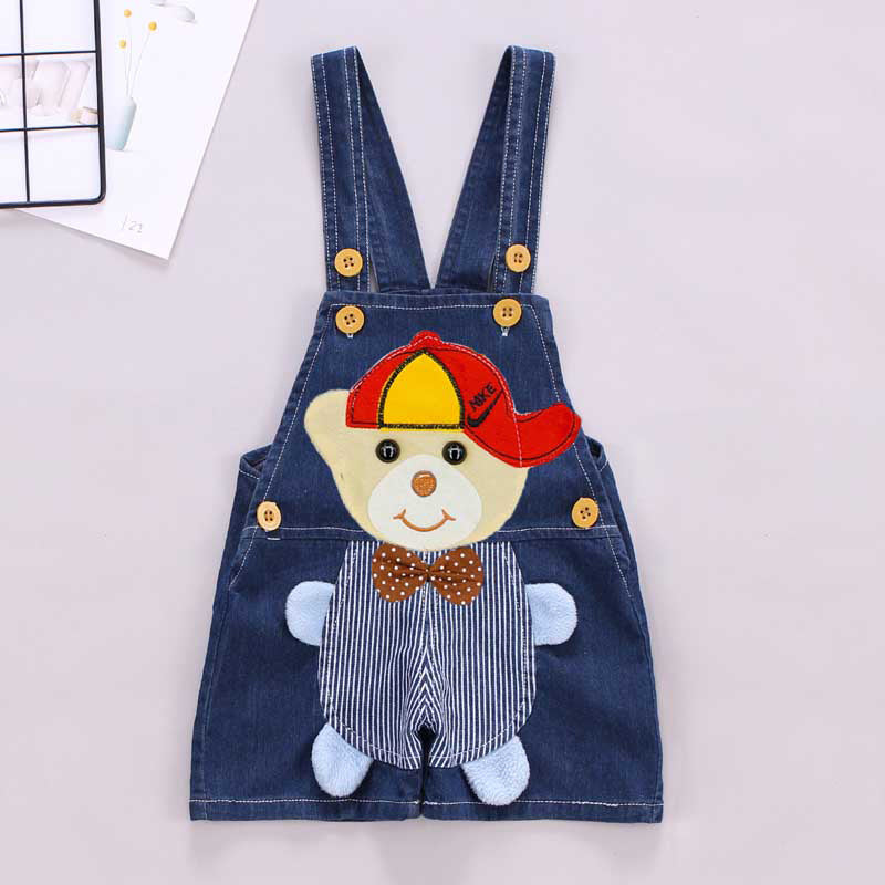Baby, Toddler summer denim overalls