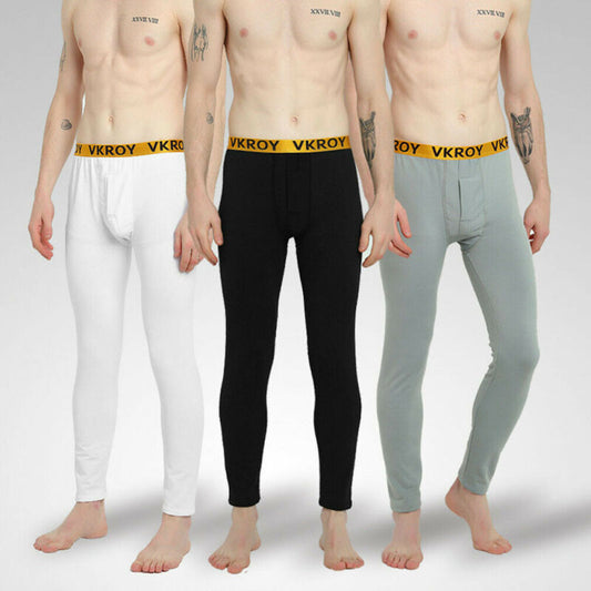 Inner Wear Plus Fleece Tight-fitting Bottoming Ultra-thin Trendy Cropped Underpants Cotton Wool Pants