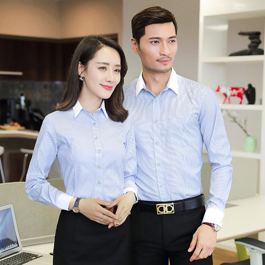 Mens and Teens Business Long-sleeve Cotton Shirt Sizes: S, M, L, XL, XXL, XXXL, XXXXL, 5XL