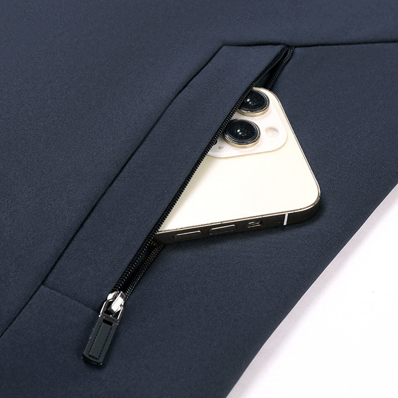 Lapel Business Jacket For Middle-Aged Men