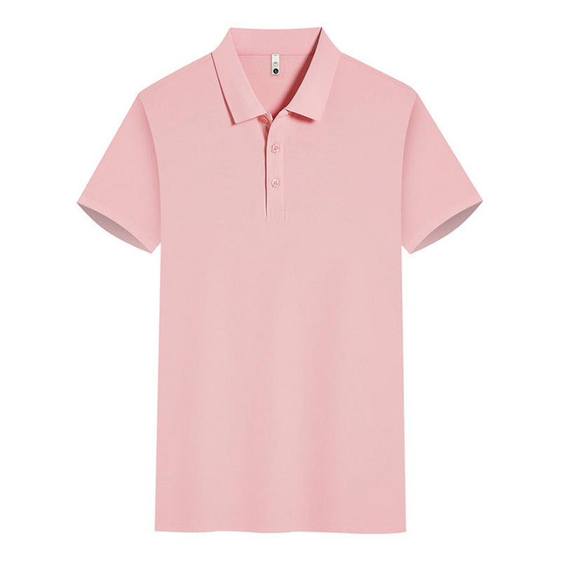 Work Clothes Lapel Short Sleeve