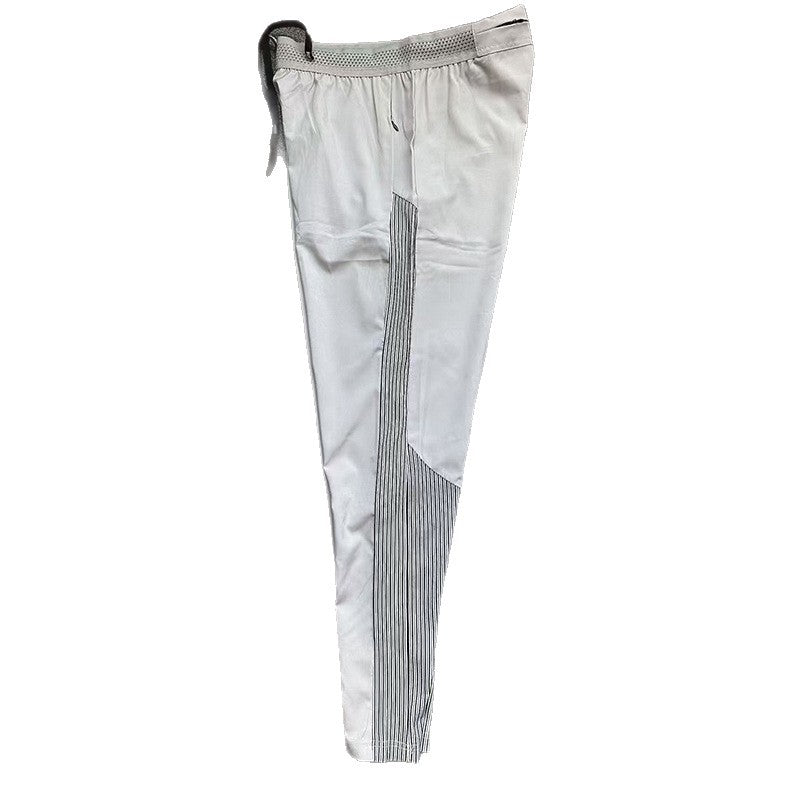 Sports Training Leggings With Long Spliced Panels Quick-drying Fabric Ultra-energetic For Outdoor Activities Size S - XXL