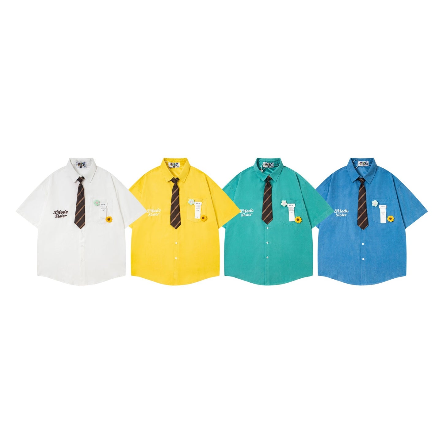 Baby Boy And Girl Summer Hong Kong Style Loose Half-sleeve Top