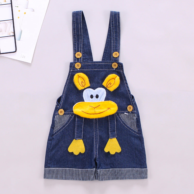 Baby, Toddler summer denim overalls