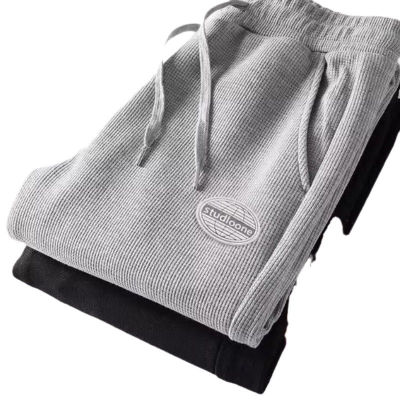 Waffle-structured Sweatpants For Casual And Athletic Wear Size M - 5XL