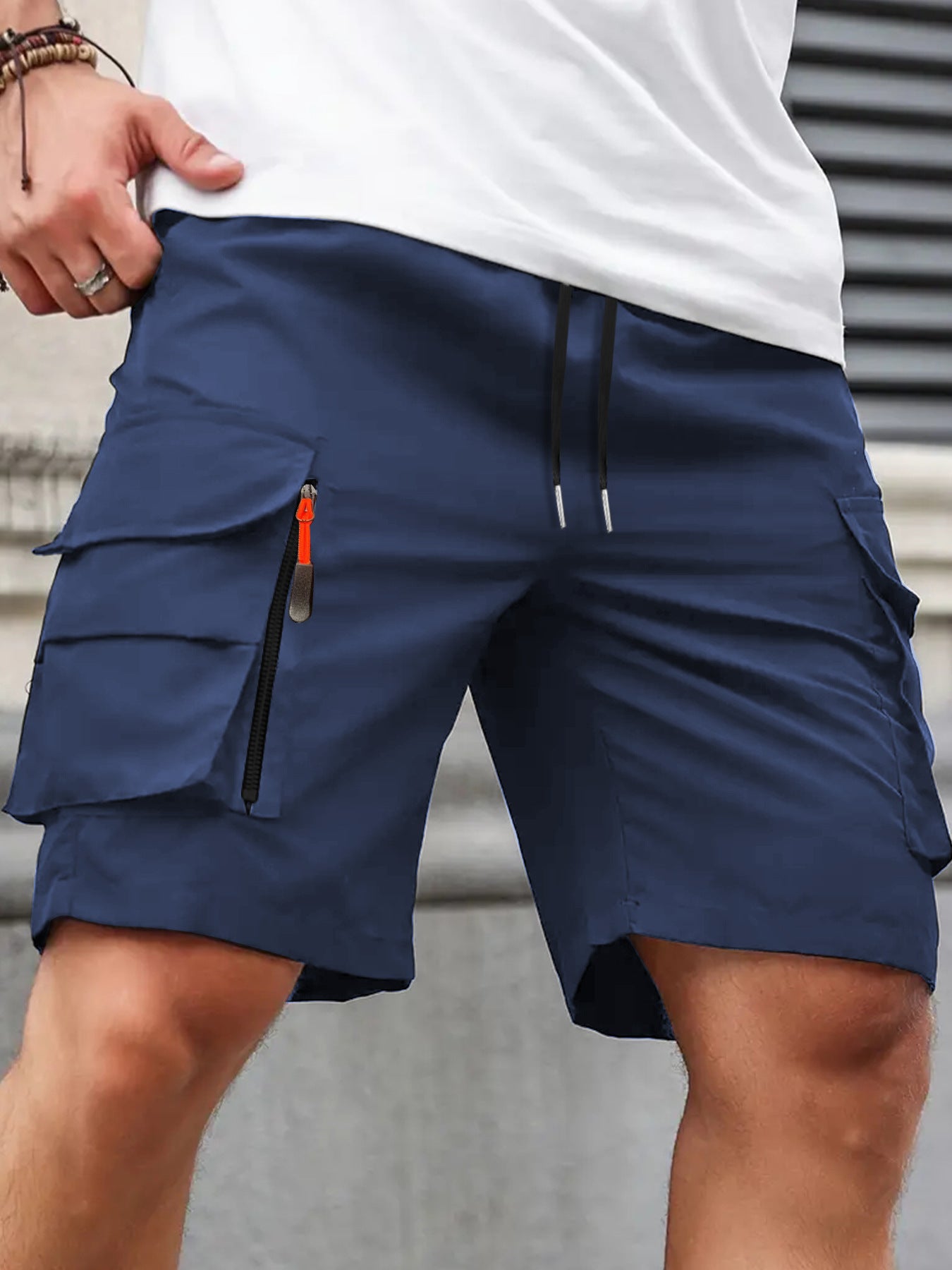 Cargo Shorts Summer Loose Sport Shorts Men Lightweight Size: S - 3XL