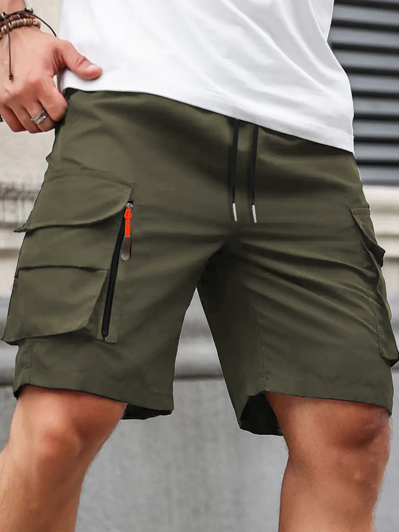 Cargo Shorts Summer Loose Sport Shorts Men Lightweight Size: S - 3XL