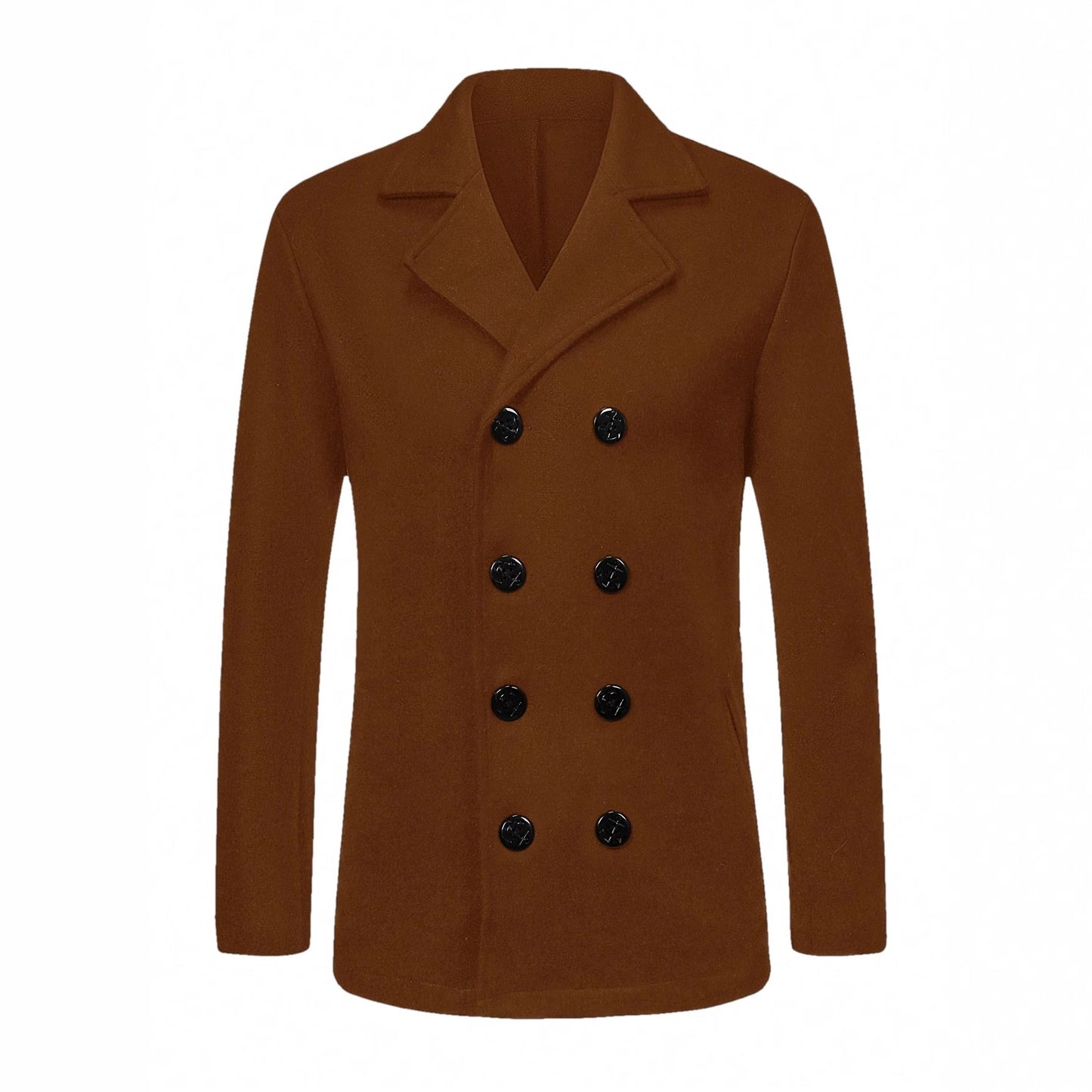 Casual Business Men's Wool Coatovercoat