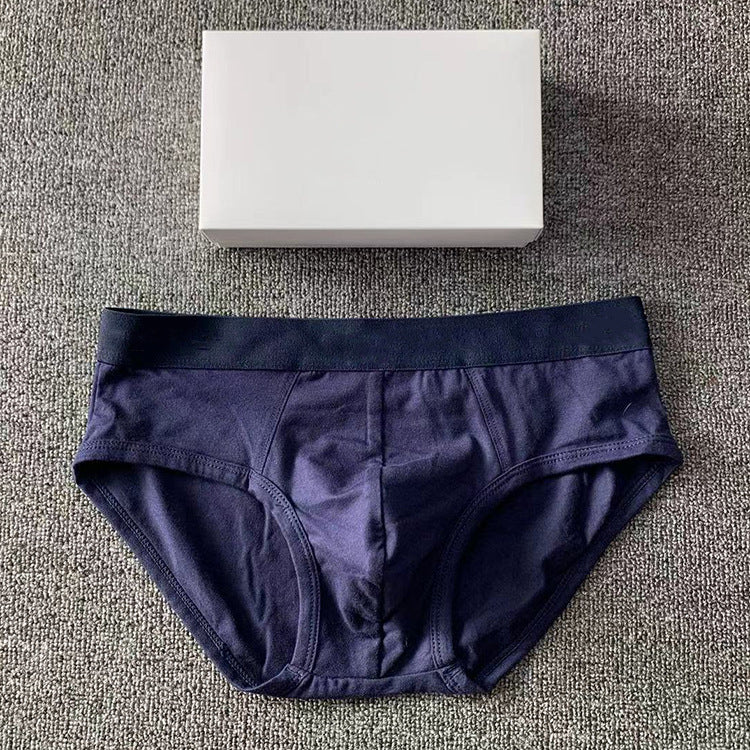 Men's Cotton Boxer Briefs Plus-Size Breathable Underwear For Sports