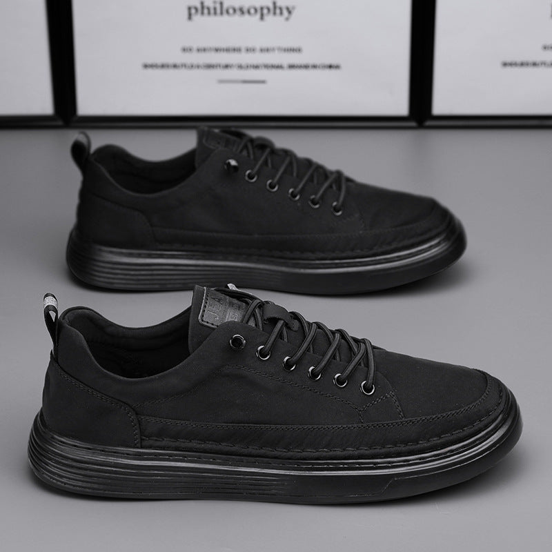 Canvas Men's Shoes Summer New Breathable Casual Flat