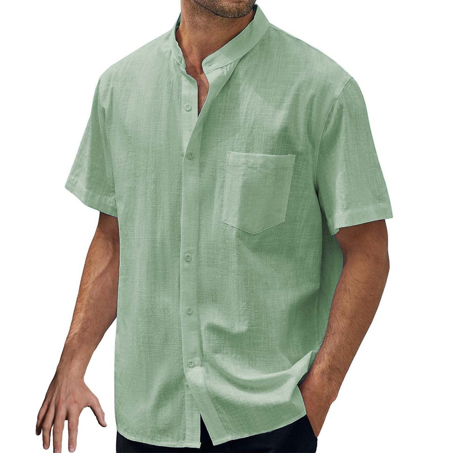 Retro Wave 3D Print Men's Short Sleeve Shirt Size: S, M, L, XL, XXL, XXXL, 4XL, 5XL