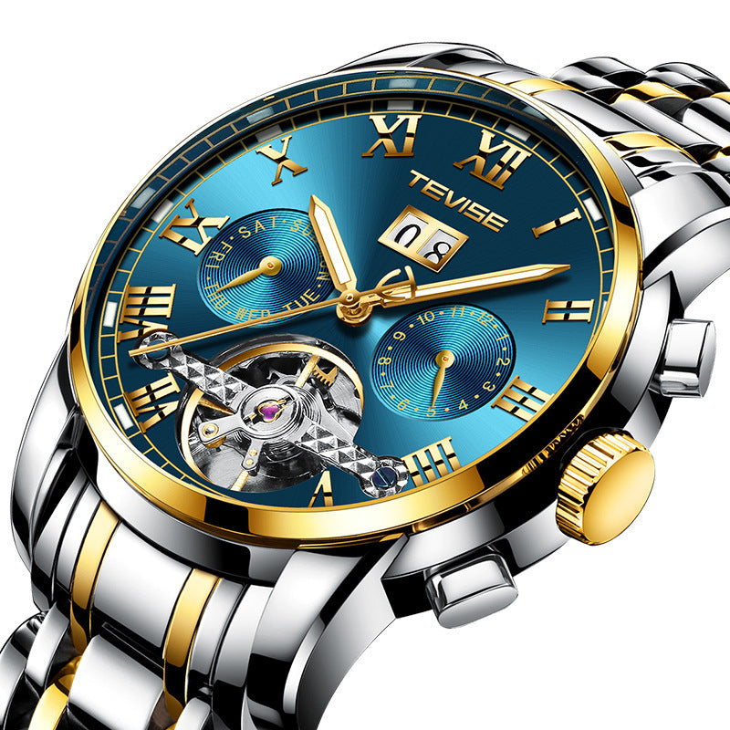 Waterproof Luminous Tourbillon Watch