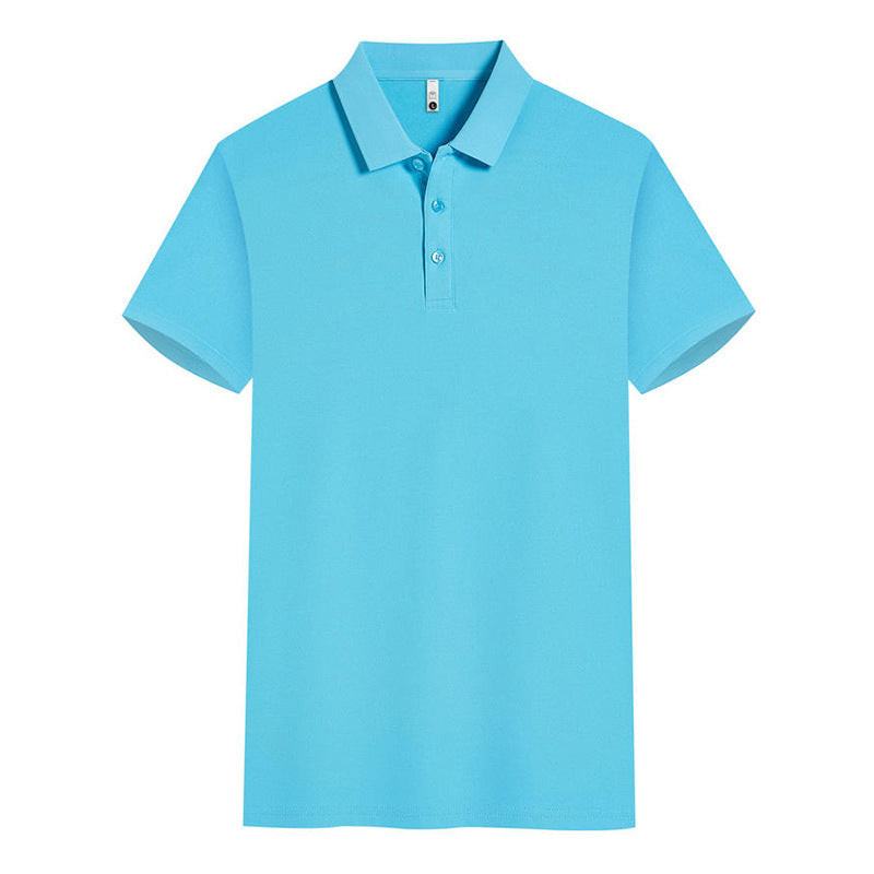 Work Clothes Lapel Short Sleeve