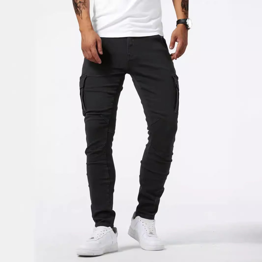 Men's Side Pocket Skinny Jeans