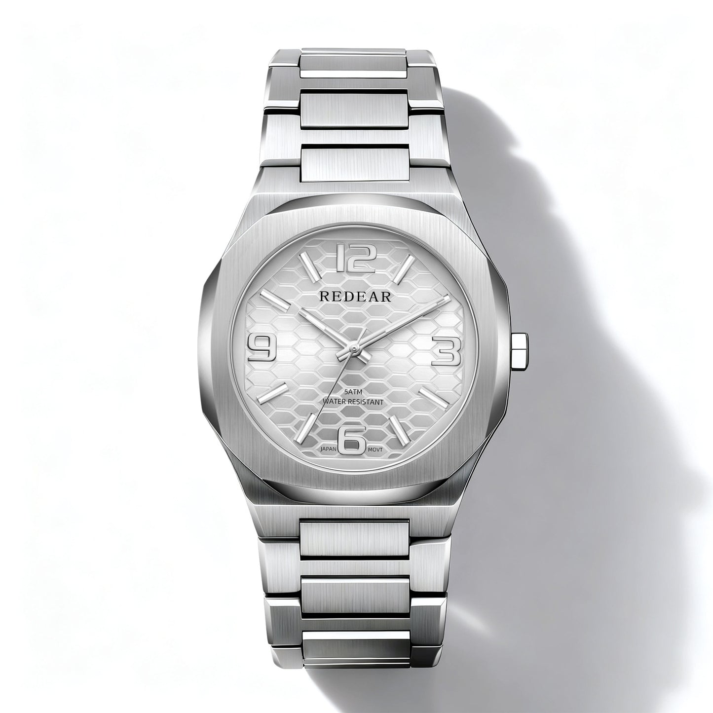 Mens Watch With Japanese Movement Non-mechanical Water-resistant