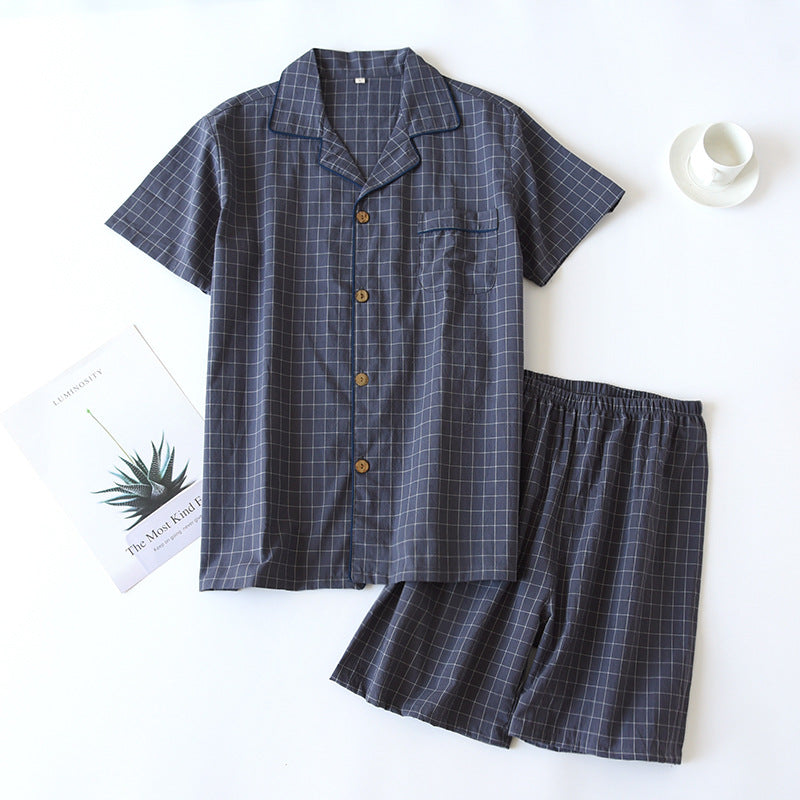 Single Check Pair Nightdress Set Size M, L, XL