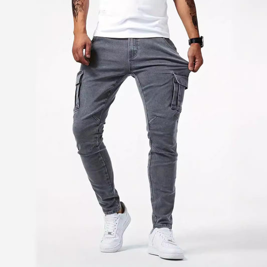 Men's Side Pocket Skinny Jeans