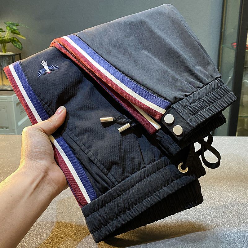 Ice Silk Leggings Men's Summer Ultra-thin Quick-drying Size: M - 4XL