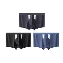 Ice Silk Underwear Double-layer Hole Bag Dry Wet Separation