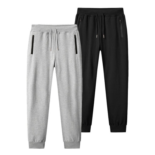 Thin Leisure Tappered Knitted Men's Track Pants Size: XL - 5XL