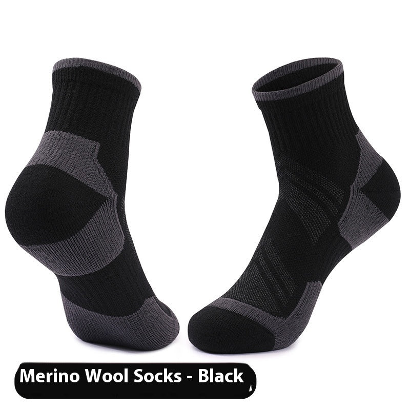 Men's Socks Wool Outdoor Non-slip Wear-resistant Sweat-absorbent Breathable